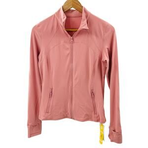 SHEIN Glow Mode Women’s Long‎ Sleeve Jacket Size Medium Pink NWT Athletic